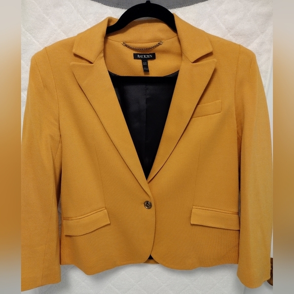 Baukjen yellow blazer/jacket. Very good condition. Size 10 (US) /14 (UK). - Picture 1 of 8